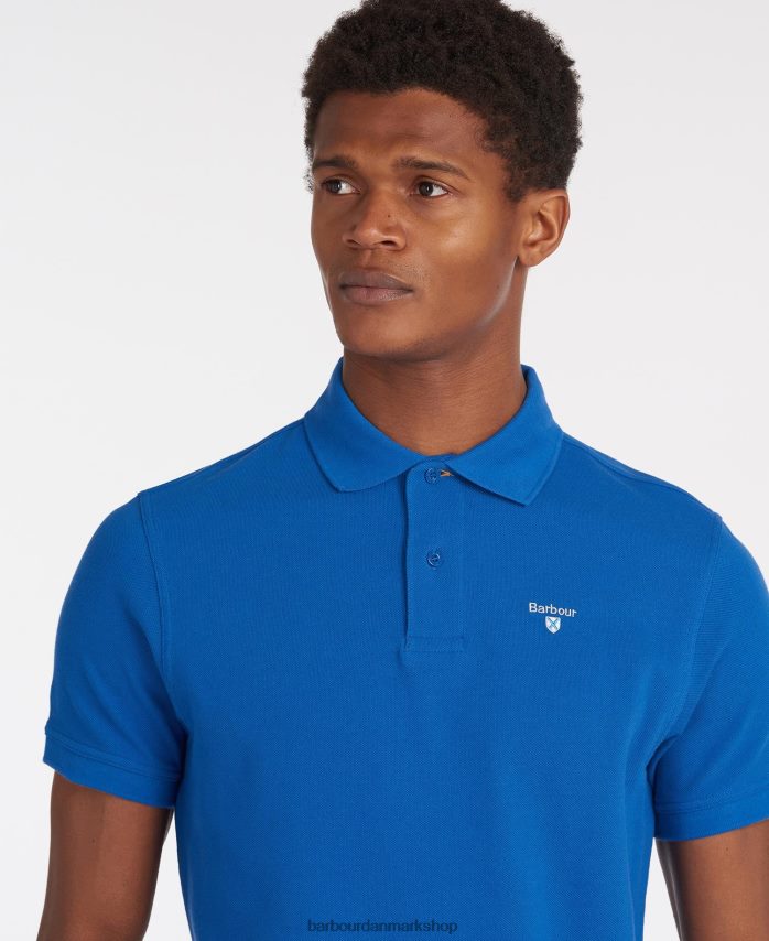 riffel grøn sports polo shirt BR2BR2603 Mænd Barbour tøj