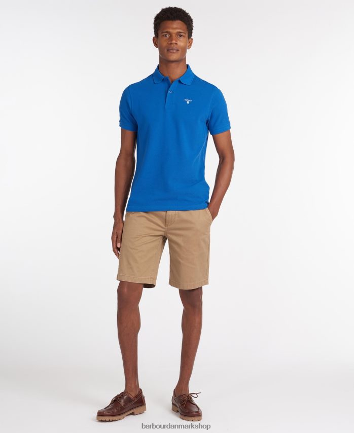 riffel grøn sports polo shirt BR2BR2603 Mænd Barbour tøj