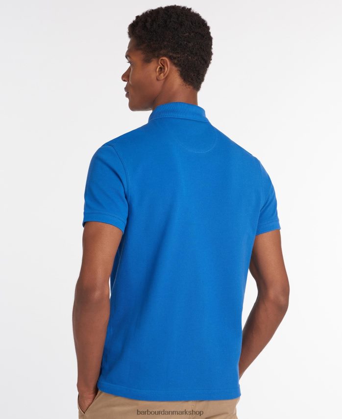 riffel grøn sports polo shirt BR2BR2603 Mænd Barbour tøj