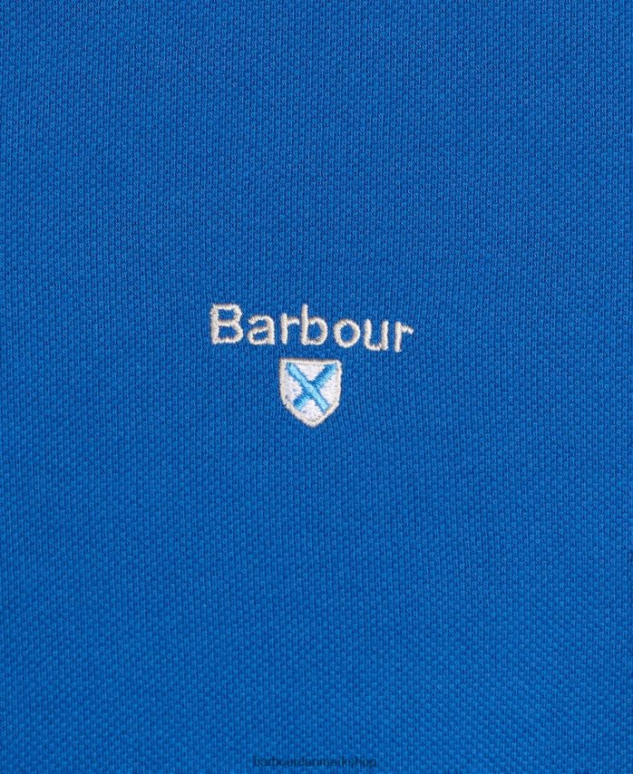 riffel grøn sports polo shirt BR2BR2603 Mænd Barbour tøj