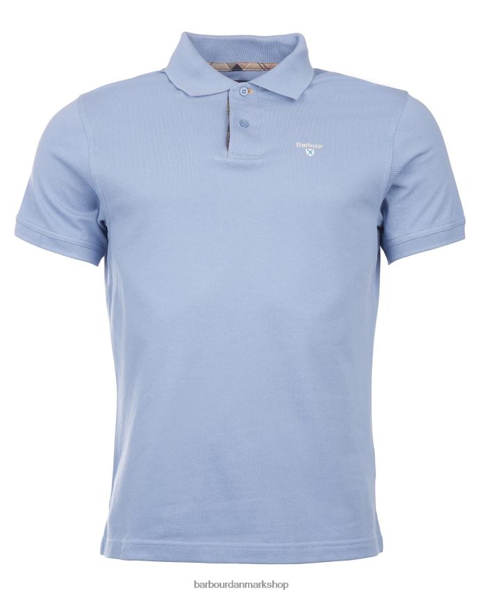 sandsten tartan pique poloshirt BR2BR2565 Mænd Barbour tøj