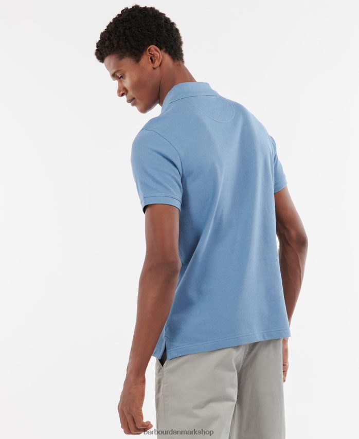 sandsten tartan pique poloshirt BR2BR2583 Mænd Barbour tøj