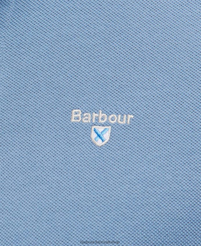 sandsten tartan pique poloshirt BR2BR2583 Mænd Barbour tøj