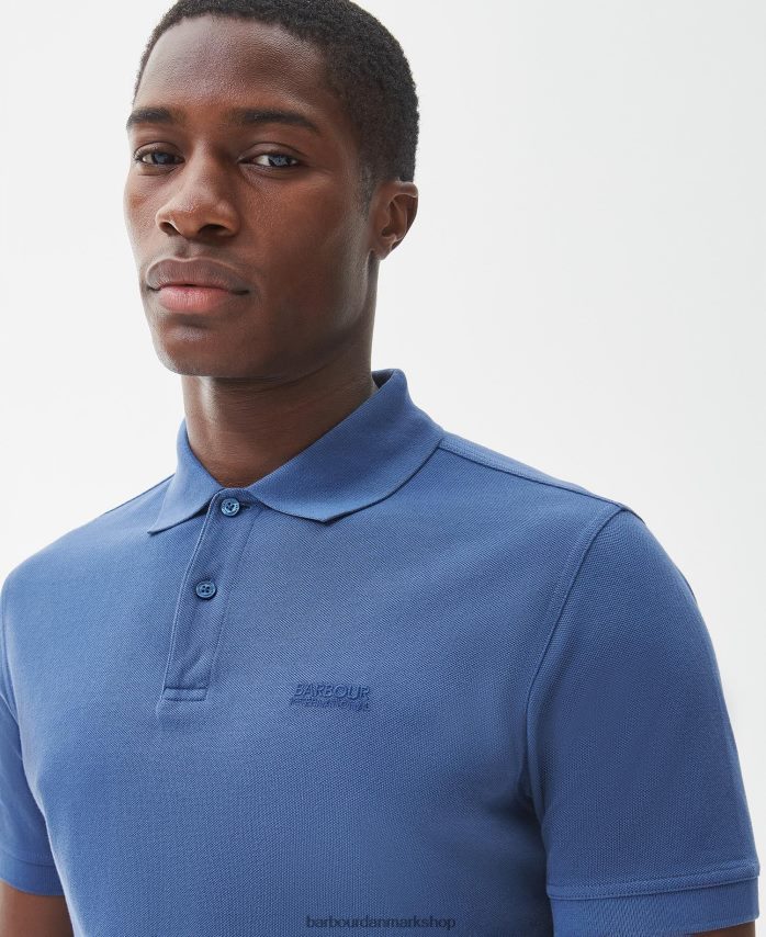 skumringslyserød essential garment dye poloshirt BR2BR2680 Mænd Barbour tøj