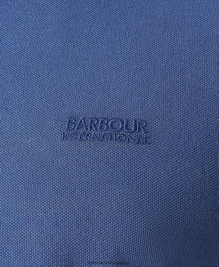 skumringslyserød essential garment dye poloshirt BR2BR2680 Mænd Barbour tøj