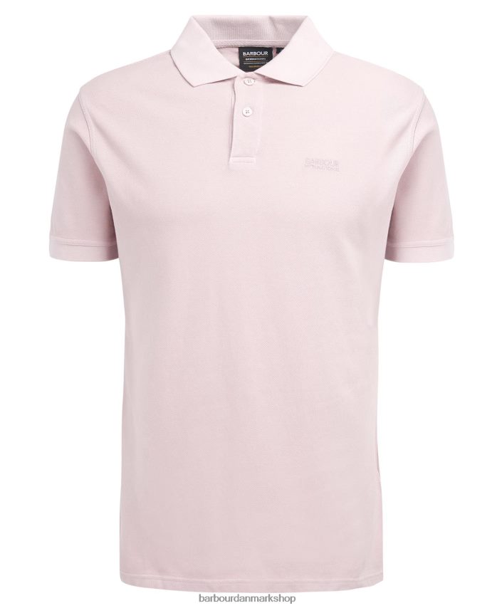 skumringslyserød essential garment dye poloshirt BR2BR2691 Mænd Barbour tøj