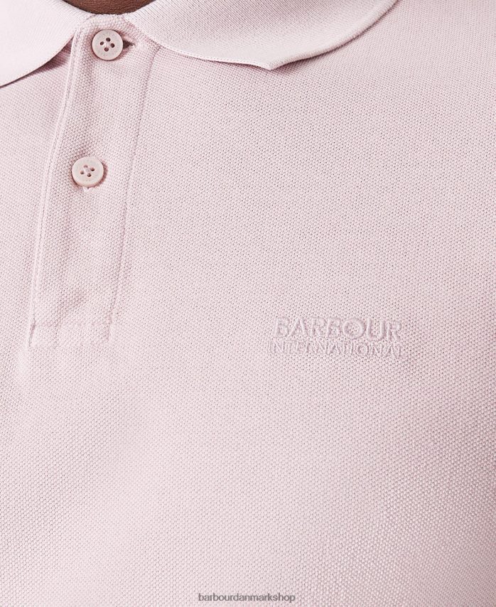 skumringslyserød essential garment dye poloshirt BR2BR2691 Mænd Barbour tøj