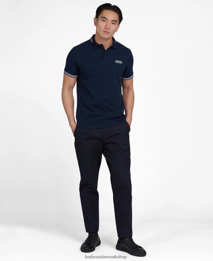 sort international poloshirt essentiel tippet BR2BR2557 Mænd Barbour tøj