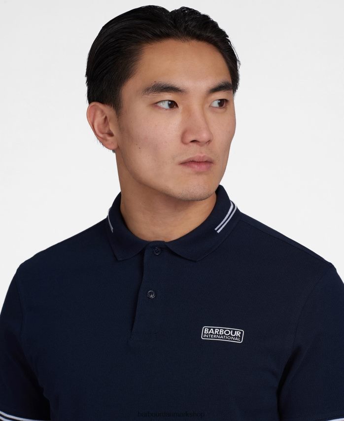 sort international poloshirt essentiel tippet BR2BR2557 Mænd Barbour tøj