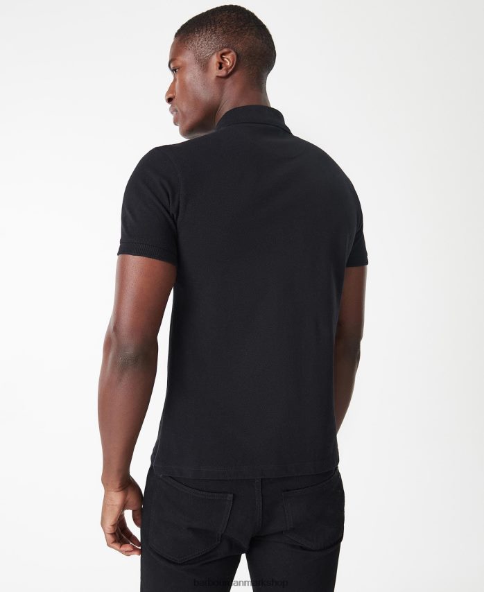 sort international poloshirt international vigtig BR2BR2622 Mænd Barbour tøj