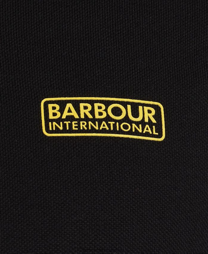 sort international poloshirt international vigtig BR2BR2622 Mænd Barbour tøj