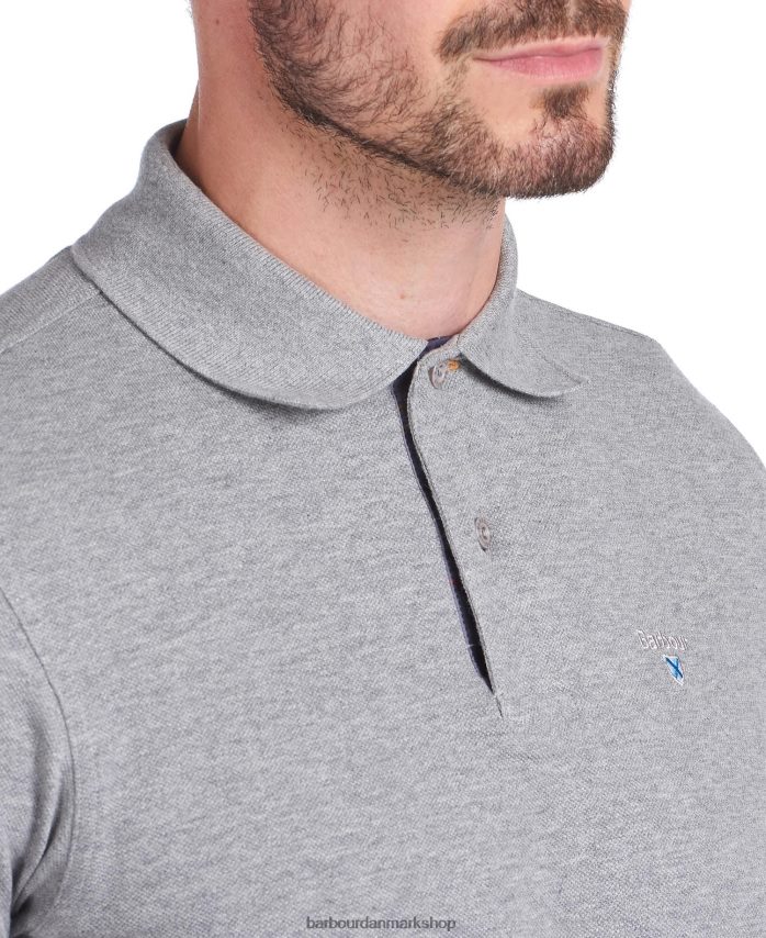 sort/moderne tartan poloshirt pique BR2BR2587 Mænd Barbour tøj