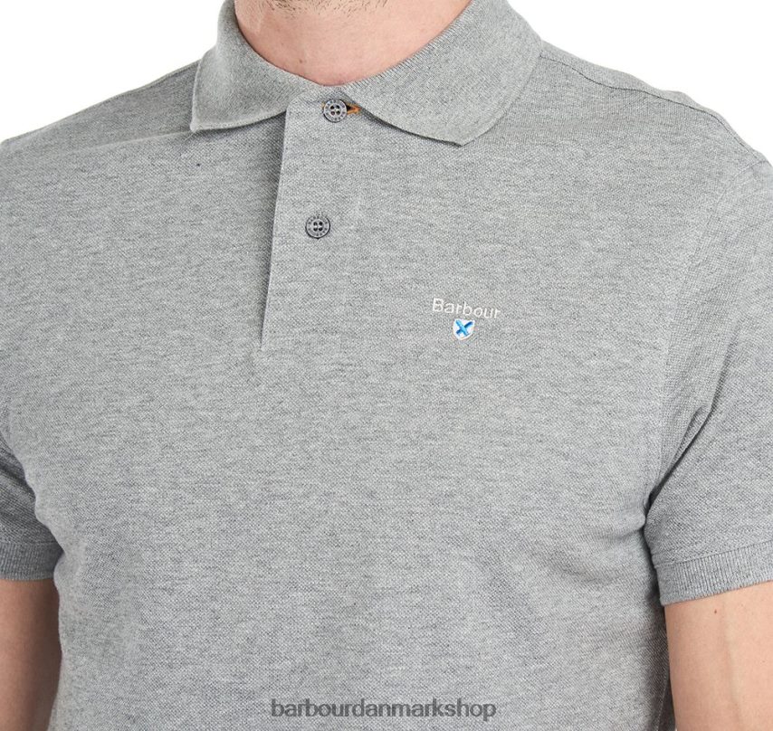 sort/moderne tartan poloshirt pique BR2BR2587 Mænd Barbour tøj