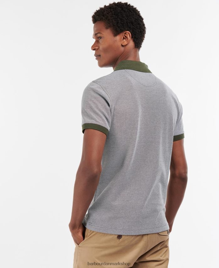 sort sport polo mix skjorte BR2BR2602 Mænd Barbour tøj