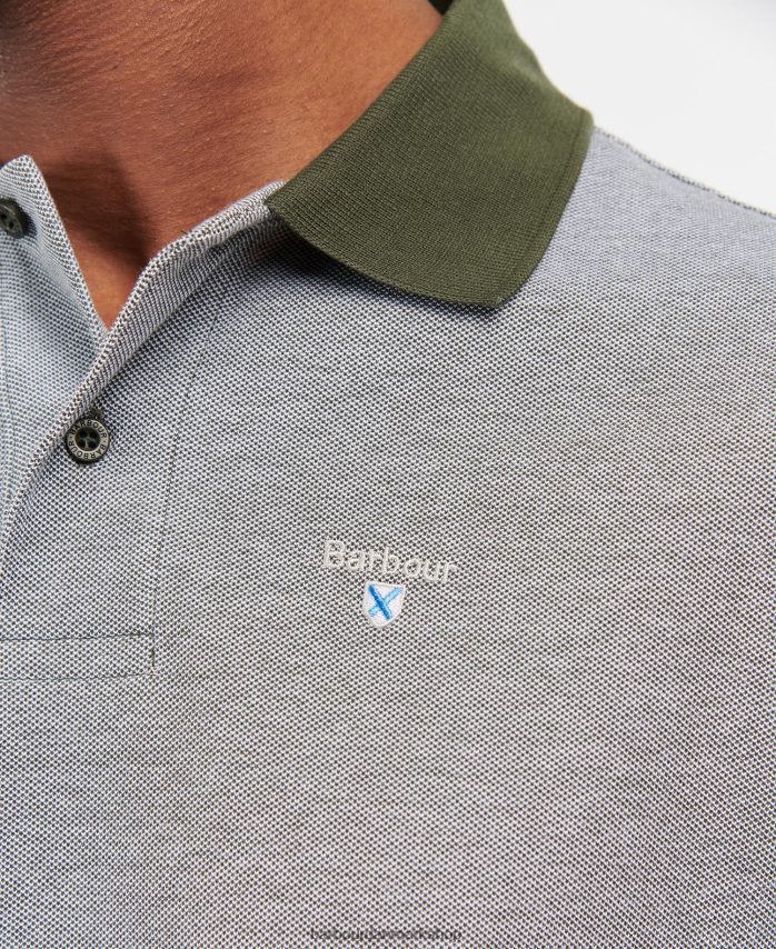 sort sport polo mix skjorte BR2BR2602 Mænd Barbour tøj