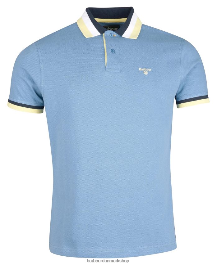 støvet mynte finkle poloshirt BR2BR2628 Mænd Barbour tøj