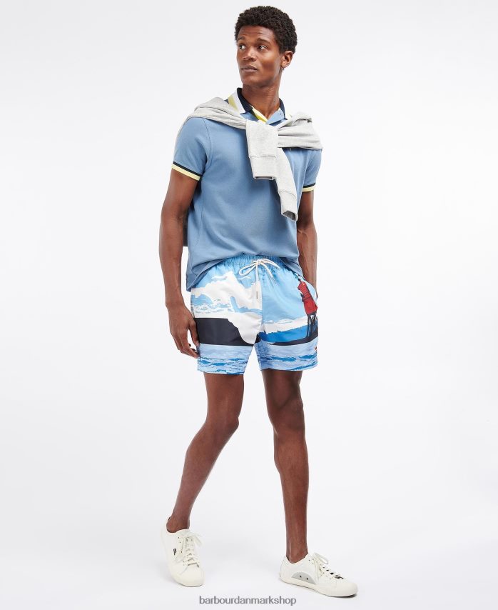 støvet mynte finkle poloshirt BR2BR2628 Mænd Barbour tøj