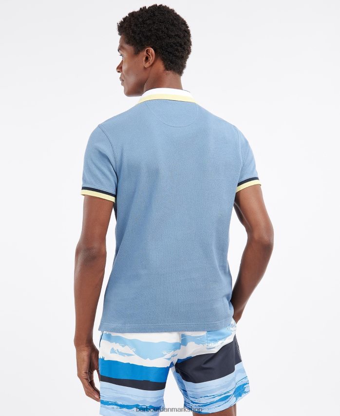 støvet mynte finkle poloshirt BR2BR2628 Mænd Barbour tøj