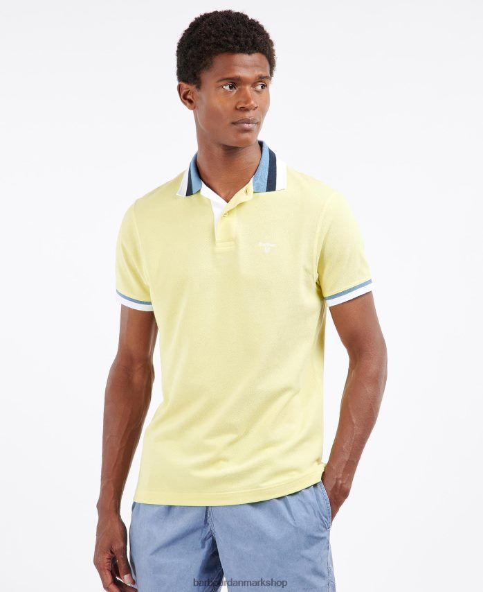 støvet mynte finkle poloshirt BR2BR2672 Mænd Barbour tøj