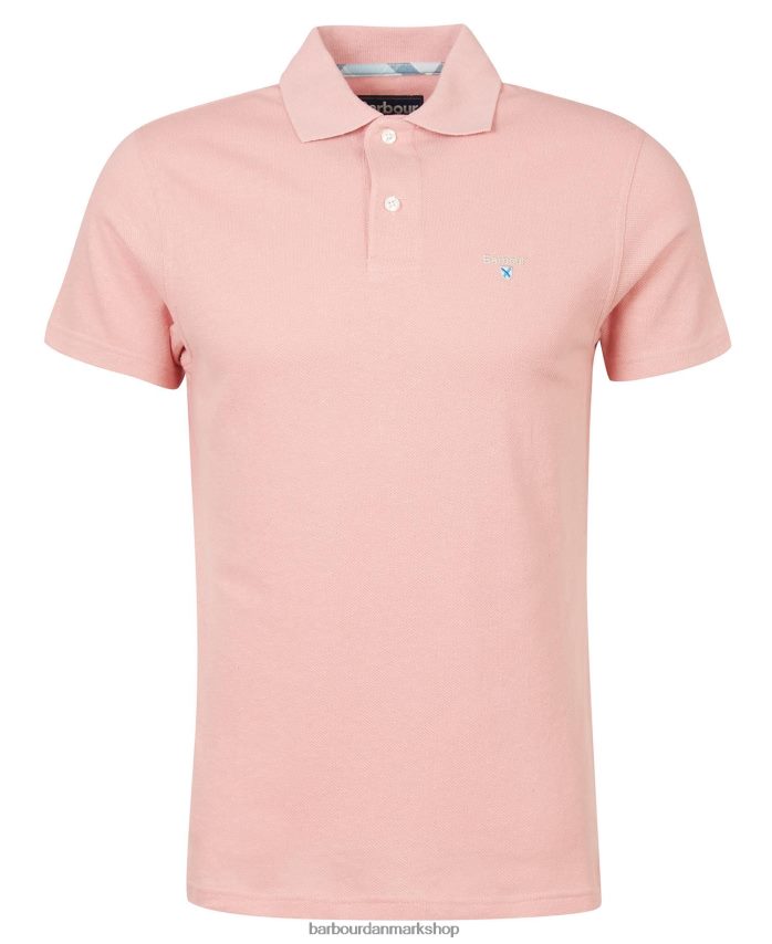 støvet mynte ryde poloshirt BR2BR2625 Mænd Barbour tøj
