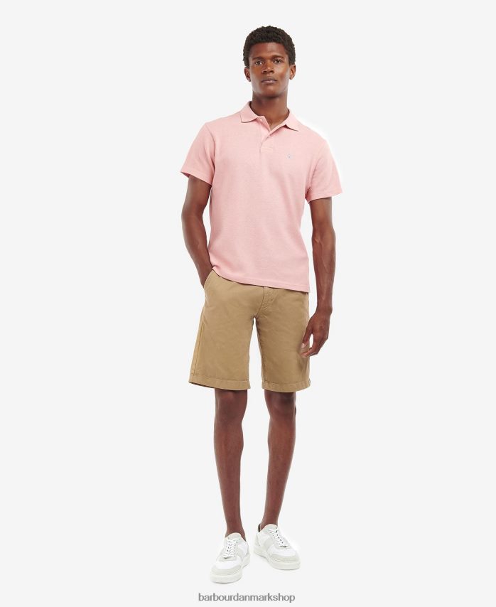 støvet mynte ryde poloshirt BR2BR2625 Mænd Barbour tøj