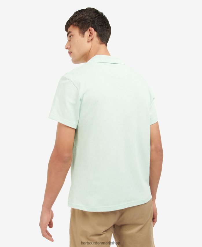 støvet mynte ryde poloshirt BR2BR2697 Mænd Barbour tøj