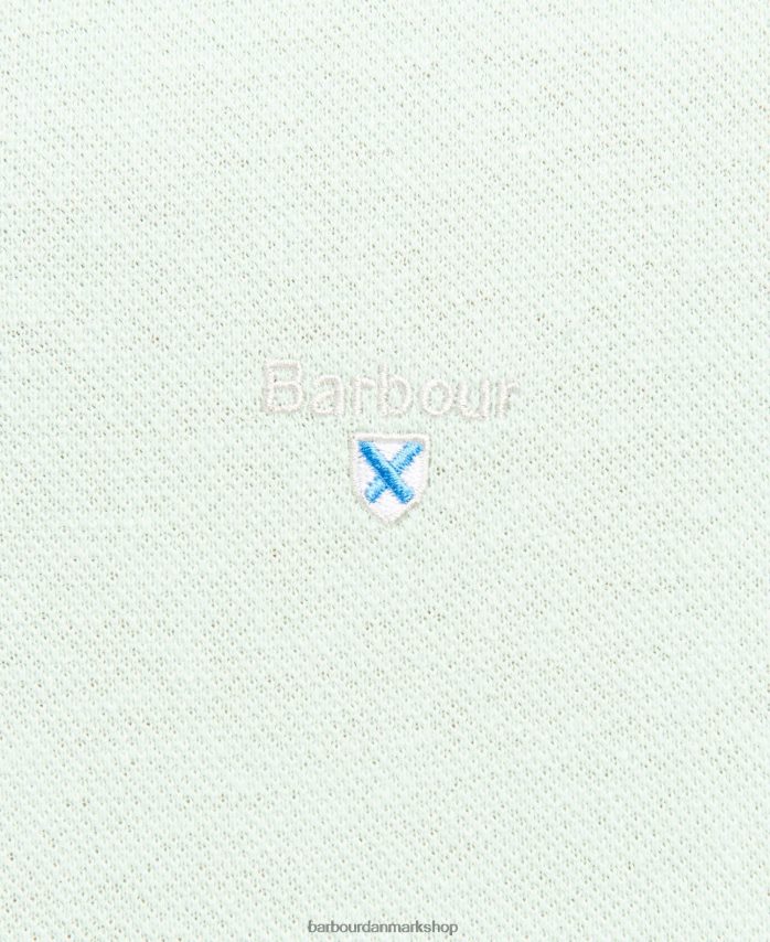 støvet mynte ryde poloshirt BR2BR2697 Mænd Barbour tøj