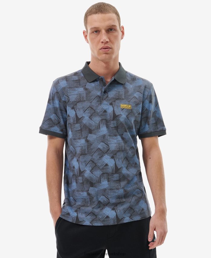 trækul jasper poloshirt BR2BR2638 Mænd Barbour tøj