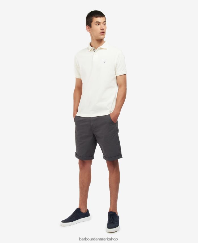 vasket blå harrowgate poloshirt BR2BR2679 Mænd Barbour tøj