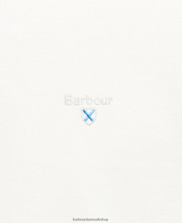 vasket blå harrowgate poloshirt BR2BR2679 Mænd Barbour tøj