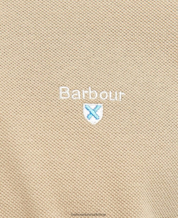 vasket blå harrowgate poloshirt BR2BR2711 Mænd Barbour tøj