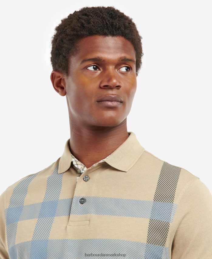 vasket sten blaine poloshirt BR2BR2585 Mænd Barbour tøj
