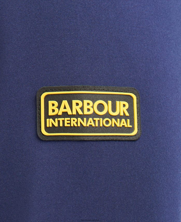 blæk blå Vinnie quiltet sweatshirt BR2BR2129 Mænd Barbour tøj