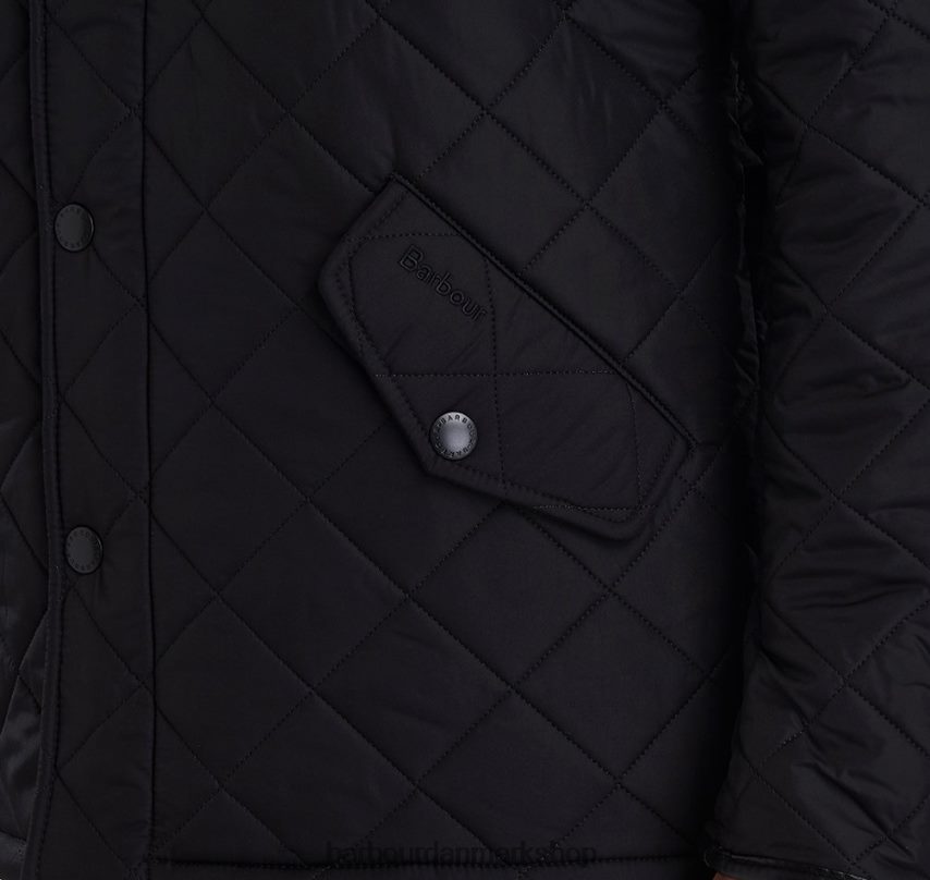 flåde powell quiltet jakke BR2BR276 Mænd Barbour tøj