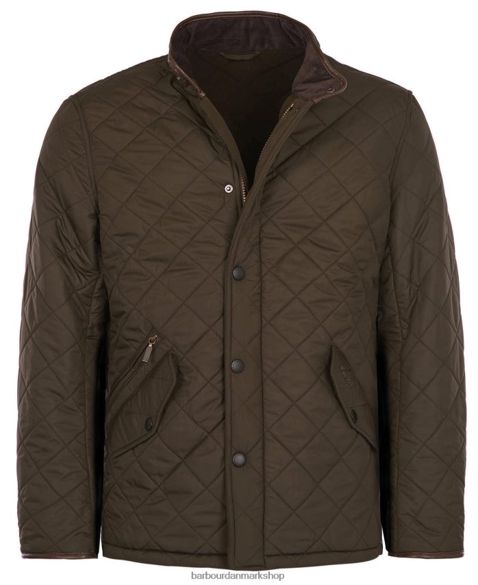 flåde powell quiltet jakke BR2BR283 Mænd Barbour tøj