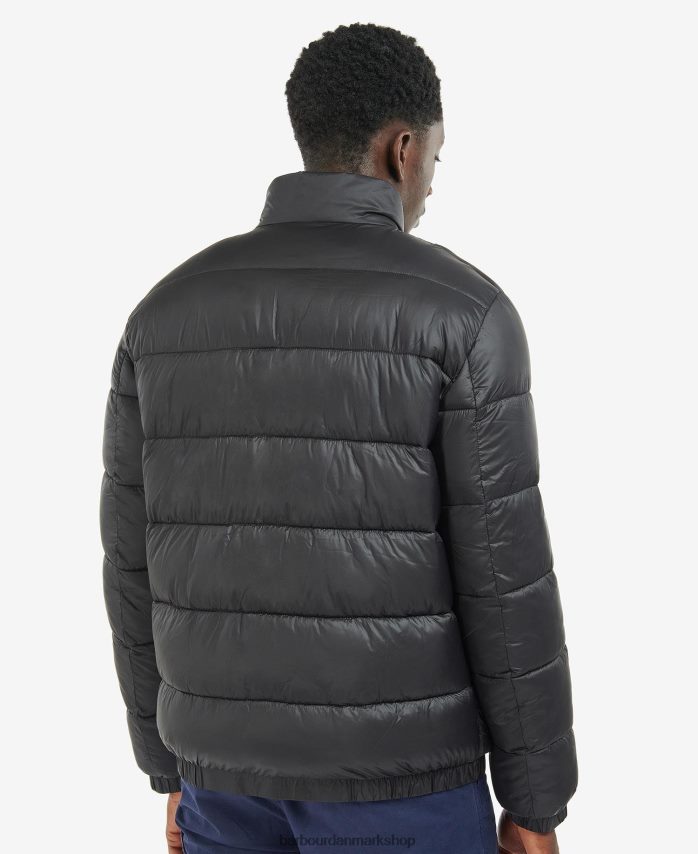 klassisk sort elwin quiltet jakke BR2BR2134 Mænd Barbour tøj