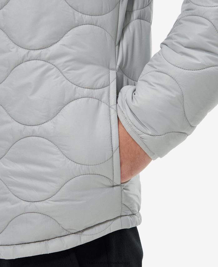 klassisk sort langford quiltet jakke BR2BR2146 Mænd Barbour tøj