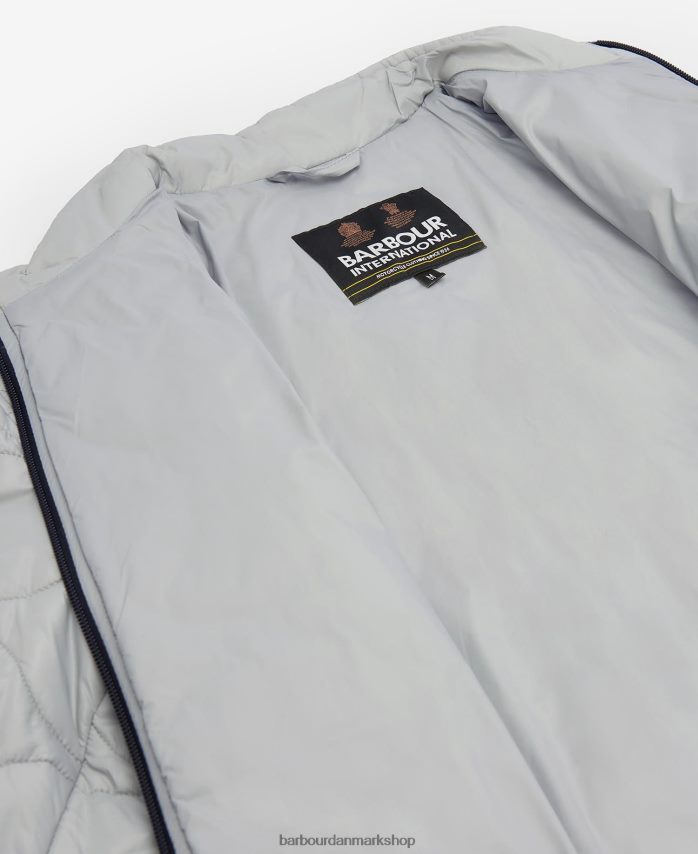 klassisk sort langford quiltet jakke BR2BR2146 Mænd Barbour tøj