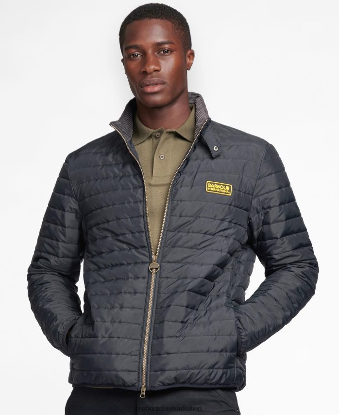krom mind quiltet jakke BR2BR279 Mænd Barbour tøj