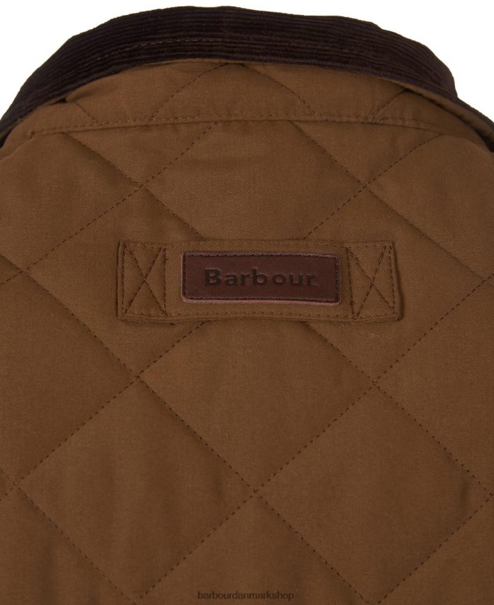 mørk oliven skovler quilt BR2BR2107 Mænd Barbour tøj