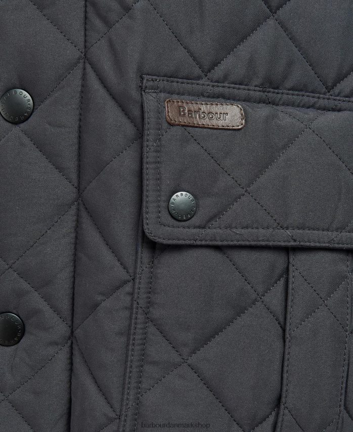 marine/flod birke tartan horsley quiltet jakke BR2BR2155 Mænd Barbour tøj