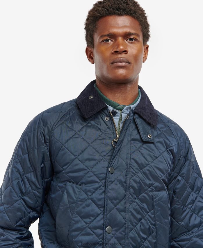 oliven ashby quiltet jakke BR2BR2106 Mænd Barbour tøj