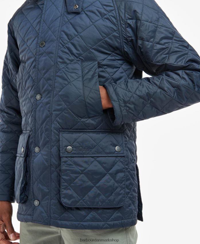 oliven ashby quiltet jakke BR2BR2106 Mænd Barbour tøj