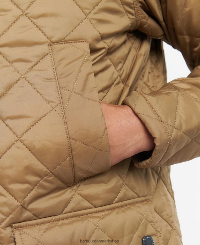 oliven ashby quiltet jakke BR2BR2148 Mænd Barbour tøj