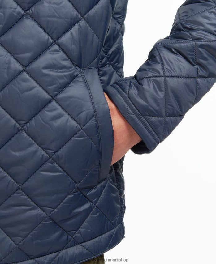 rødbrun nybegynder quiltet jakke BR2BR290 Mænd Barbour tøj