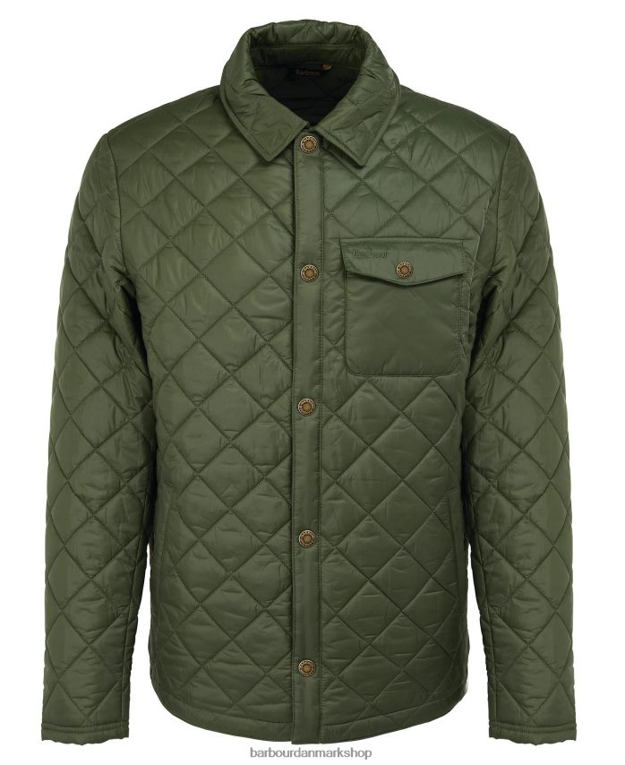 rødbrun nybegynder quiltet jakke BR2BR296 Mænd Barbour tøj