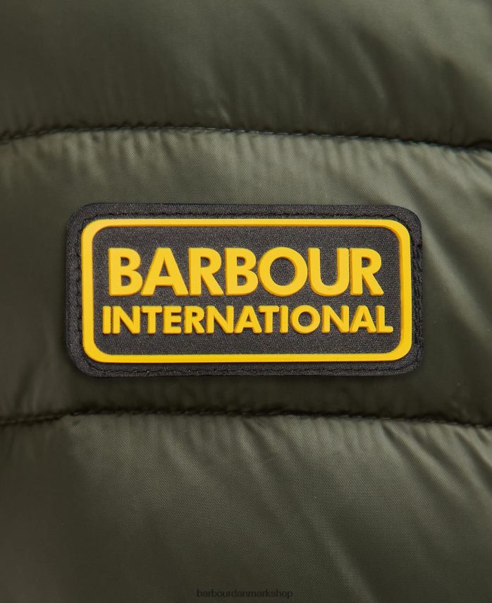 salvie racer ouston quiltet jakke med hætte BR2BR2115 Mænd Barbour tøj