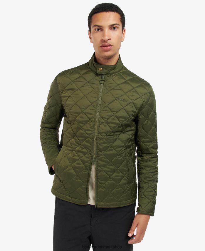 sand hann quiltet jakke BR2BR2164 Mænd Barbour tøj