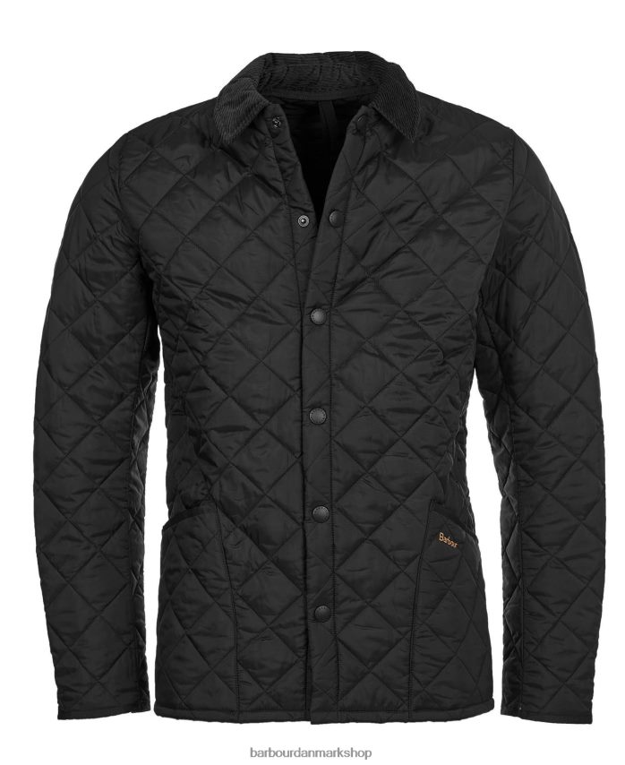 sort Heritage liddesdale quiltet jakke BR2BR298 Mænd Barbour tøj