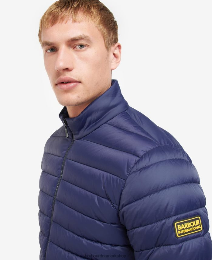 sort racer impeller quiltet jakke BR2BR2151 Mænd Barbour tøj